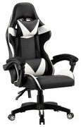 Sedia Gaming EDM Bianco Nero