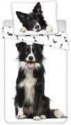 Biancheria da letto per bambini in cotone per letto singolo 140x200 cm Border Collie – Jerry Fabrics