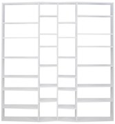 Libreria bianca 214x224 cm Valsa – TemaHome