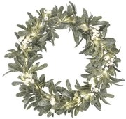 Ghirlanda natalizia con 25 LED, 3xAA, Ø 35 cm