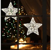 Decorazione di Natale LED per finestre 35xLED/3xAA bianco caldo