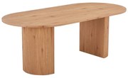 Tavolo da pranzo effetto pioppo 100x210 cm Boavista - House Nordic