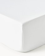 Lenzuolo con angoli in raso di cotone Premium