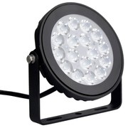 Faro LED 9W RGB+CCT IP66 da Telecomando con Picchetto e Staffa Colore RGB+CCT