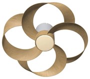 Ventilatore da soffitto Rose marrone, D. 65 cm MANTRA