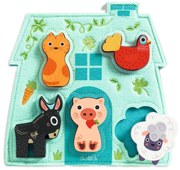 Puzzle in legno - animali