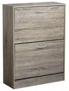 Scarpiera Sally Naturale: Legno, cm 60x24x80