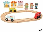 Tren con il circuito Woomax 6 Unità 39 x 1 x 26 cm