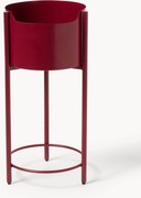 Fioriera in metallo Taru, alt. 65 cm