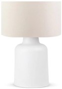 Lampada da tavolo AYD 1xE27/60W/230V beige/bianca