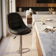 BUFORD - sgabello moderno da bar e sala da pranzo