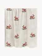 Copricuscino in cotone con motivo invernale Beryl