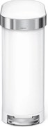 Cestino in acciaio a pedale 45 l Slim - simplehuman