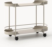 Carrello di servizio in metallo Taru