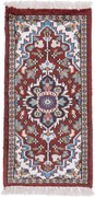 Agra Tappeto orientale 30 x 60 (Indian) Annodato A Mano