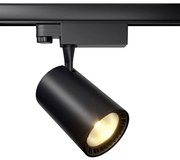 Faretto Per Binario Moderno Vuoro 20W Alluminio Nero 1 Luce Calda