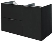 Mobile da bagno sotto lavabo Neo  L 105 x H 64 x P 48 cm 2 cassetti 1 anta, lavabo non incluso