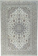 Kashan Tappeto persiano 250 x 370 Beige (Iran) Annodato A Mano
