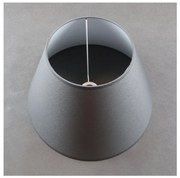 Paralume di ricambio per lampada da tavolo E27 40x40 cm grigio