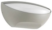 Lampada da parete esterno BULL - LED 13W 4000K protezione IP54 in alluminio Silver