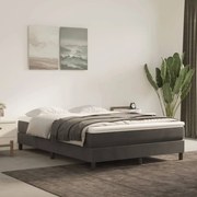 Giroletto a molle grigio scuro 140x190 cm in velluto