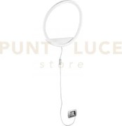 Applique a parete led linger bianca 15w 1800lm cct 3000k 4000k 6500...