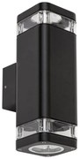 Rabalux - Applique da esterno 2xGU10/25W/230V IP44 nero