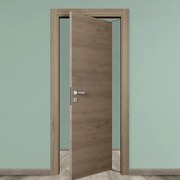 Porta rototraslante Swin rovere corda L 70 x H 210 cm reversibile