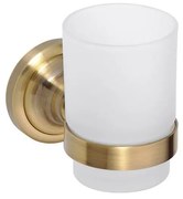 Portaspazzolini 7x9,5 cm bronzo