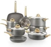 Batteria pentole 15 pezzi Mrs Wood