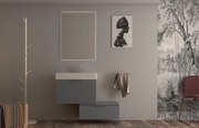 Cassetti in truciolare grigio nuvola Modula BADEN HAUS L 36 x L 45 cm