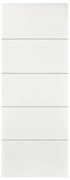 Anta per porta scorrevole Fourlines in mdf bianco L 93 x H 212 cm reversibile