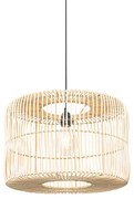 Lampada a sospensione orientale in rattan 45 cm - Maud