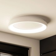 Plafoniera a LED Vivy Arcchio, dimmerabile, Bianco / Opale, Cucina, Metallo, Moderno, Plafoniera LED