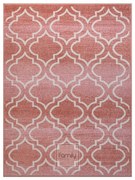 Originale tappeto rosa antico in stile scandinavo Larghezza: 160 cm | Lunghezza: 220 cm