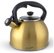 Lamart - Bollitore 2,5 l oro/acciaio inox
