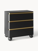 Cassettiera con piedini a sfera Bumba