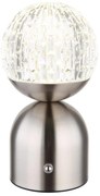 Globo 21007N-Lampada da tavolo LED dimmerabile con funzione Touch JULSY LED/2,5W/3,7V 2700/4000/6500K opaco