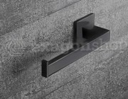 Colombo Design Basiq B3708snm Porta Rotolo Sinistro Nero Opaco