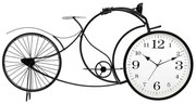 Orologio da Tavolo Bicicletta Nero Metallo 95 x 50 x 12 cm