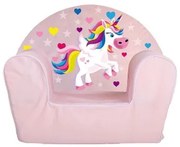 Poltrona per Bambini Rosa chiaro Unicorno