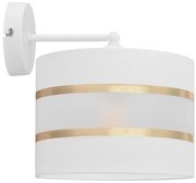 Applique HELEN 1xE27/15W/230V bianco/oro