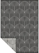 Tappeto da esterno bianco e nero 240x330 cm Pangli Black - Hanse Home