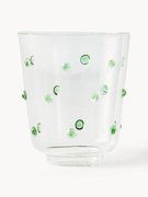 Bicchieri in vetro borosilicato soffiato Nob 2 pz