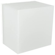 Applique Led da parete Cube 5W quadrato Bianco IP44 luce regolabile Novaline