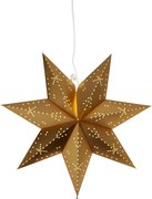 Decorazione luminosa natalizia di colore oro ø 45 cm Classic - Star Trading