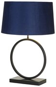 Searchlight EU93101AZ - Lampada da tavolo ELEGANT 1xE27/60W/230V blu