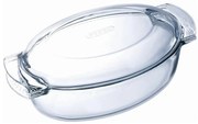 Pirofila PYREX con coperchio, capacità 5,8 l