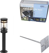 Lampada da esterno moderna nera 50 cm IP44 - GLEAM