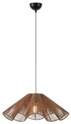 Markslöjd 108681 - Lampadario a sospensione con filo NAMI 1xE27/40W/230V marrone